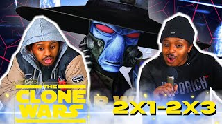 Cade Bane is FIRE  The Clone Wars Ep 2527  Holocron Heist Trilogy Arc REACTION [upl. by Sorenson784]