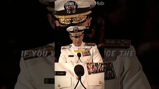 One Person Can Change The World  WilliamMcRavenSpeech mcraven changetheworld Speech admiral [upl. by Schaaff490]