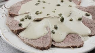 Vitello Tonnato con Aceite de Oliva Virgen Extra y Mayonesa Ybarra [upl. by Mehs419]