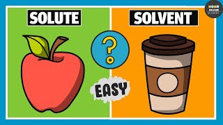 Difference Between Solute and Solvent  Chemistry [upl. by Trebo]