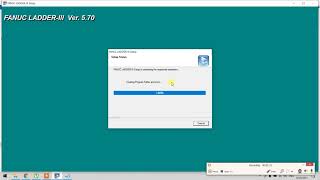 Fanuc ladder III v89 install [upl. by Oznohpla]