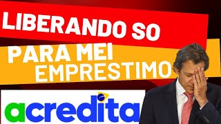 SO LIBERA PARA MEI EMPRÉSTIMO ACREDITA [upl. by Hilde547]