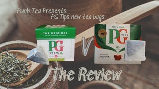 The Review S02 E16 PG Tips pyramid bag V PG Tips new bag [upl. by Yantruoc]