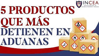 5 Productos Que Más Detienen En Aduanas [upl. by Madella]