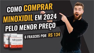 Como comprar Minoxidil Foligain ou Kirkland na BIOVEA [upl. by Eenaj547]