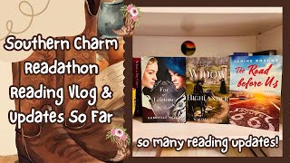 a very chatty SOUTHERN CHARM READATHON vlog [upl. by Eliott93]