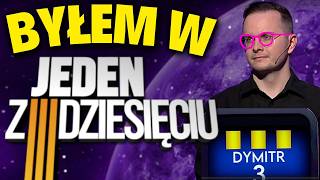 BYŁEM W JEDEN Z DZIESIĘCIU  CZY WYGRAŁEM JAK WYGLĄDAJĄ KULISY [upl. by Nelehyram]