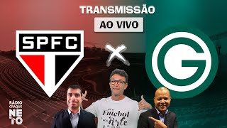 São Paulo x Goiás  AO VIVO  Campeonato Brasileiro 2023  Rádio Craque Neto [upl. by Haleehs]