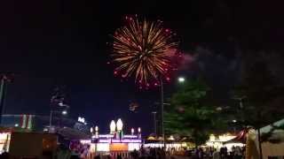 Meadowlands Fair 4th July 2015 Fireworks [upl. by Herr223]