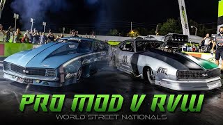 4 Car Shootout  Promod vs RVW  World Street Nationals XXXI [upl. by Nrevel185]