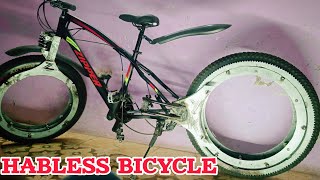 Making Hubless fat bike  Home made  back wheel complete  part 12  the yk 2626 [upl. by Griseldis]