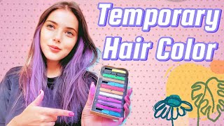 quotFun amp Easy Temporary Hair Color Using Soft Pastels [upl. by Alic]