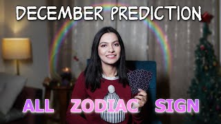 DECEMBER Prediction 2023  All 12 Zodiac Sign December Horoscope 2023🍀December Tarot Reading [upl. by Heilner]