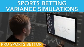 Sports Betting Variance Simulations  Pro Sports Bettor Jonas Gjelstad [upl. by Ahsat217]