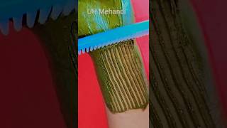 Comb mehndi designs front hand simple mehndi mehandi ka design shorts youtubeshorts [upl. by Airat]