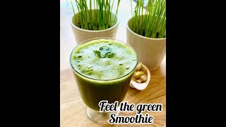 Feel the green smoothie How to make vegetable smoothie How to make diabetic friendly smoothie [upl. by Smail]