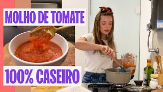 MOLHO DE TOMATE CASEIRO SIMPLES [upl. by Anyek130]