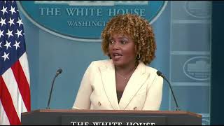 WH Press Sec On Bidens Debate Prep quotIm Not Going To Speak In Details About Thatquot [upl. by Gough]