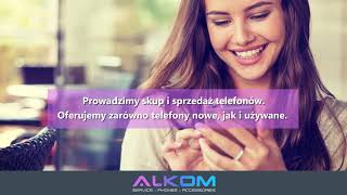 Serwis telefonów komórkowych używane telefony komórkowe akcesoria GSM Kraków Alkom [upl. by Aveneg]