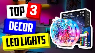 Top 3 LED Lights For Bedroom amp Decor in 2024 👇💥 [upl. by Pachston876]