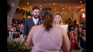 Beatriz e Caio  Cerimônia de Casamento Emocionante na íntegra  com Celebrante Jamila Maia [upl. by Emmeram926]