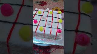 Coconut cake 🎂 decorationcake birthdaycakedecorating likeforlikes coconutcakerecipe [upl. by Assirahc]