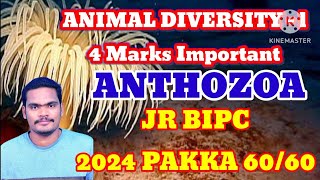 Intermediate first year Zoology Animal diversity1 Lesson Anthozoa [upl. by Odirfliw752]