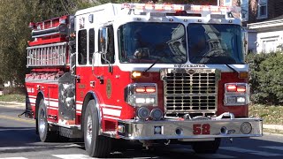 Brookhaven Fire Company Brand New Engine 52 Responding 3823 [upl. by Castorina]