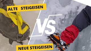 Steigeisen ALT VS NEU Sollte man alte Steigeisen noch verwenden [upl. by Gildas]