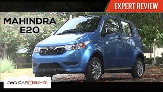 Mahindra e2o Plus  Expert Review  CarDekho [upl. by Heath275]