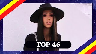 TOP 46  SELECȚIA NAȚIONALĂ 2022  EUROVISION 2022  ROMANIA [upl. by Alarice227]