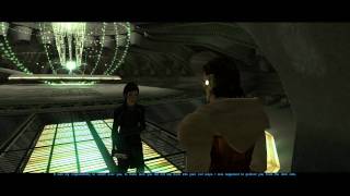 Star Wars KOTOR Duel with Bastila in 1080p [upl. by Willow358]