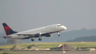 Thrilling Plane Takeoffs at Boston Logan Airport  Plane Spotting Adventure [upl. by Azerila]