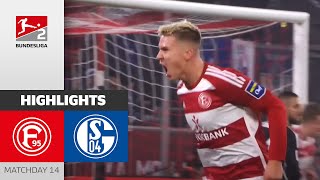 Schalkes Race To Catch Up In Vain  Fortuna Düsseldorf  FC Schalke 04 53  MD14  BL 2  2324 [upl. by Ciapas]