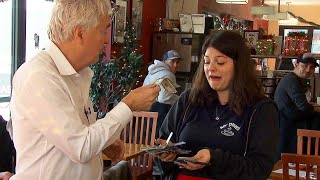 Waitress Receives 2000 Tip From Generous Customers [upl. by Ikila]