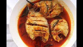 Karimeen Curry l കരിമീൻ തിളപ്പിച്ചത് l Karimeen Thilappichathu [upl. by Einnad]