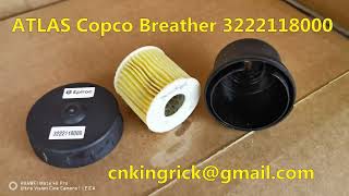 3222118000 Air Breather Filter ATLAS COPCO Epiroc 3222118000 [upl. by Leeth]