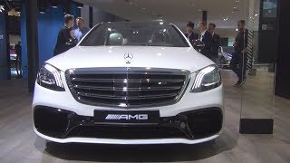 MercedesAMG S 63 4MATIC Limousine Long 2018 Exterior and Interior [upl. by Adamo]