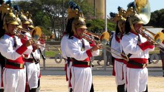 Banda Musical dos Dragões da Independência  Hino à Bandeira [upl. by Enyluqcaj]