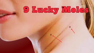 You Are Considered Really Lucky If You Have Moles On These 9 Body Parts 🌒 [upl. by Atneciv688]