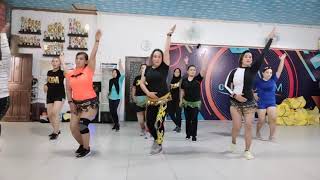 Alabina amp Gipsy Kings  Ya Habibi Yalla ZUMBA COVER [upl. by Elleinet]