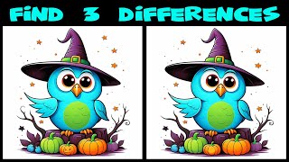 Find 3 Differences 🕸️ Attention Test 💀 Several exciting puzzles to find the differences 🧩 Round 389 [upl. by Helge169]