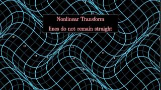 Examples Of Nonlinear Two Dimensional Transformations [upl. by Edgell651]