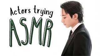 K actors trying asmr  small compilation 🎥 [upl. by Bixby]