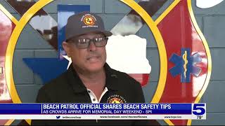 County beach officials offer safety tips as crowds arrive to SPI [upl. by Beatrix]