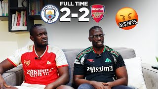 🤬 Man City 22 Arsenal  BEST BITS  MATCH REACTION [upl. by Acireit]