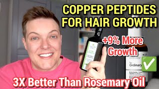 This Actually Works  COPPER PEPTIDES FOR HAIR GROWTH [upl. by Lida901]