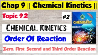 Order Of Reaction  Zero First Second Third Order Reaction Chap 9 Chemical Kinetics  Class 11 [upl. by Notserp838]