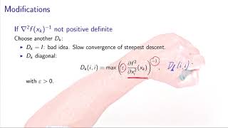 Descent methods with line search Newton method with line search [upl. by Otnas]