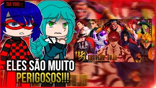 obras react vilões  coração sujo Markim gacha [upl. by Toddy410]